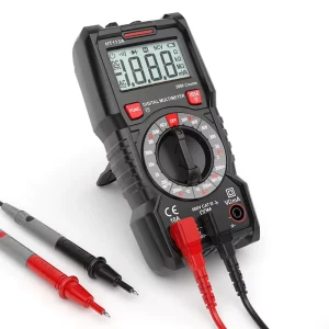 HABOTEST HT113A Manual Range DC AC 600V Voltage Meter Electric Voltmeter Ammeter Digital Multimeter