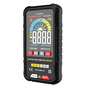 HABOTEST HT124A+ Smart Digital Multimeter Professional True RMS Handheld Small Portable AC DC Auto Tester 0.5% Accuracy
