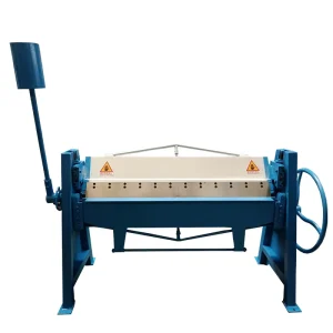 HANRUI 1 Meter 2 Meter 1.5 Meter Manual Sheet Metal Folding Machine with Factory Price for Bending Plate