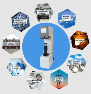 HBS 3000 Electronic Table Brinell Hardness Tester for Metal Alloys and Laboratory Use