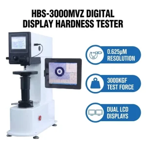 HBS 3000MVZ Automatic Vision Digital Dual Touch Screen Metal Hardness Testing Machine Brinell Hardness Tester