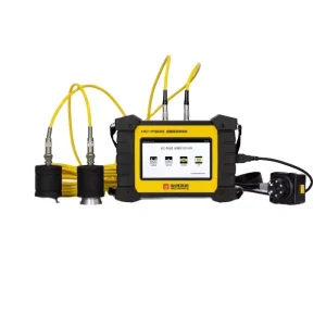 HC F600 NDT Concrete Ultrasonic Tester IP65 Rated Multi Frequency for Detecting Non Metallic Cracks Depth Width