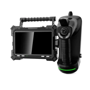 HD 8” Touch Screen Split Type Endoscope NDT Desktop Borescope P67 Waterproof 360° Articulation Borescope for Weld Inspection