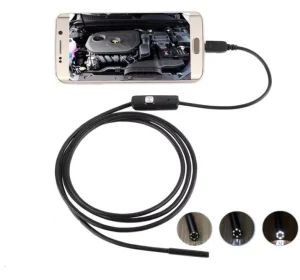 HD Waterproof 5.5mm Mobile Phone Endoscope 5m Industrial Detection Mobile Computer Endoscope