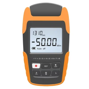 HD530 Optic Power Meter 4-in-1 OPM with VFL RJ45 Tester Rechargeable Battery FTTH/FTTB/FTTX