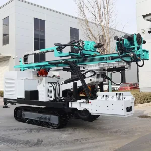 HFJ 180G Multi Function Full Hydraulic Crawler Drilling Rig for Anchoring, Grouting, Dewatering and Geothermal Drilling