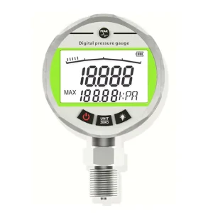 HG-806XB -0.1~100Mpa LCD Display Differential Hydraulic Pressure Gauge 60mm/100mm Dial M20*1.5 0.5% 3-Year Warranty