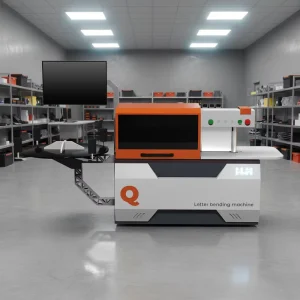 HH Edge Folded Aluminum 0.3 1.2mm Channel Letter Bender Machine 3000W Motor High Automatic CNC Bending High Safety Level Letters