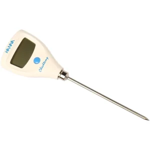 HI98501 Digital Water-Resistant Thermometer, ±0.2°C Accuracy, AISI 316 Stainless Steel