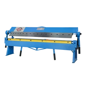 HIPOW 48 Inch Manual Steel Sheet Folding Machine with Cut to Length and Pressure Vessel