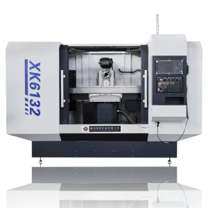 HIPOW XK6132 Light Duty Vertical CNC Milling Machine Single Spindle with KND Control System Automatic