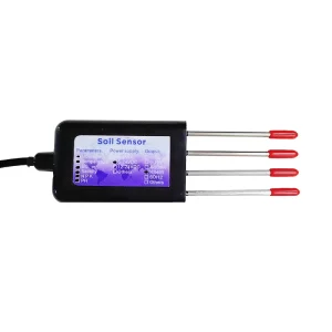 HONDETEC RD S8IN1 05 RS485 Output Multi Parameter Soil Quality Sensor Smart Soil Moisture Temperature EC Salinity NPK pH 8 Meter
