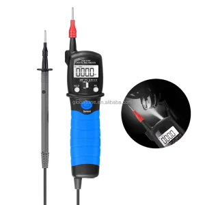HP-38B Handheld LCD Backlight Digital Multimeter Pen Type AC/DC Voltage Resistance Meter Tool +/-1% Accuracy 1 Year