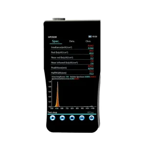 HP350IR Portable Infrared Spectrometer 550-1100nm Wavelength Range 5-inch IPS Touch Screen High Precision CCD
