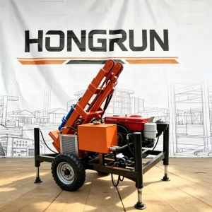 HR 160T Drilling Rigs for Water Well and Hydraulic Mining Machines