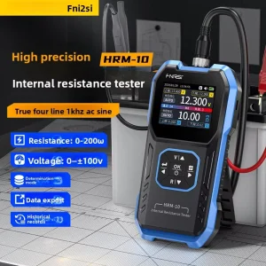 HRM 10 Fnirsi Voltage Resistance Meter 18650 Battery Internal Resistance Detection Electronic Internal Meter for Lithium