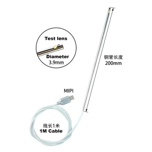 HS C39200 200mm DOF3 50mm 3.9mm Probe Diameter Wireless WiFi HD 100 FOV Endoscope Industrial Camera Module Type C Interface