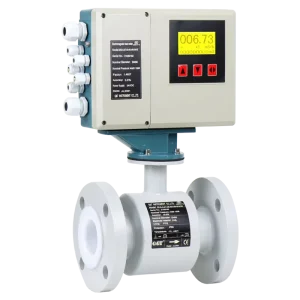 HT 0926 Digital Variable Area Electromagnetic Flow Meter for Water Sewage Slurry Measurement +/ 0.5% Accuracy OEM