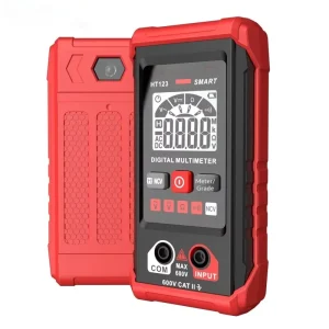 HT123 Digital Multimeter High Precision Mini Universal Meter Intelligent Electrician Measuring Meter