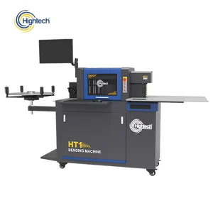 HT1N Automatic Motor Driven Channel Letter Bending Machine for Aluminum Coil Sign Making AC220V Power
