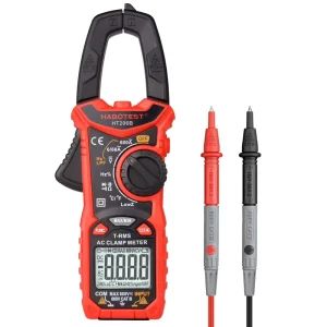 HT206A Digital Clamp Meter AC Ammeter Multimeter Resistance Frequency Capacitance 600A 600V