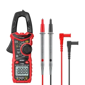HT206D Digital Display High Precision 600A AC DC Current Clamp Meter Multimeter Fully Automatic Intelligent Clamp Meter
