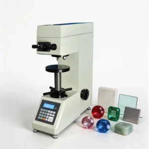 HV 5/10/30/50 Vickers Hardness Tester for Artificial Gems and Brittle Materials ISO 6507 ASTM E384