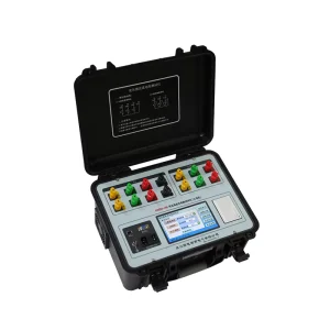 HVHIPOT Digital Only Transformer Winding Resistance Tester 10A Three Phase Test with 7 inch Color Touch Screen