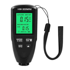 HW300-MINI Portable LCD Electronic Car Paint Film Thickness Tester Coating Thickness Gauge