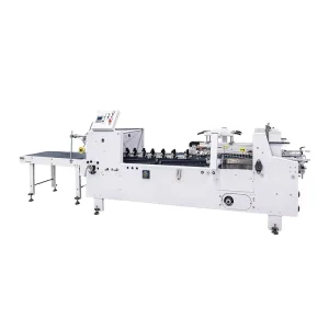 HX451B High-Speed Automated Hardcover Post Press Board Books Folding Section Folder Flat-Laying Binding Sheet Folding Machinery