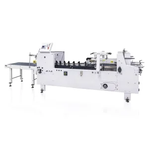 HX451B High-Speed Hardcover Post Press Board Books Folding Section Folder Flat-Laying Binding Sheet Folding Machine