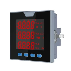 HY 311 80A Series Multifunction Three Phase Energy Meter RS485 Modbus Communication LCD Display DIN Rail
