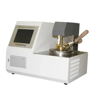 HZBS 3 Pensky-Martens Closed Cup Flash Point Tester with Forced Air Cooling and Electrical Ignition, Accuracy 0.5%