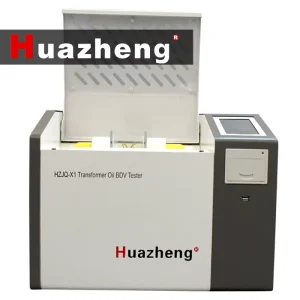 HZJQ-X1 Dielectric Oil Withstand Voltage Analysis Portable Transformer Oil BDV Tester