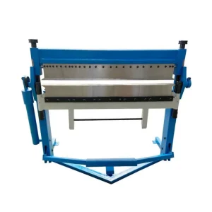 Haina Mild Steel Plate Pan Box Brake Segmented Manual Bender Manuel Sheet Metal 40 Inch Folding Machine