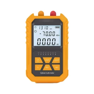 Handheld 4G Optical Multi Meter FTTH Network Cable Tester 15KM 70~+6 Measuring Range Mini Optical Power Meter