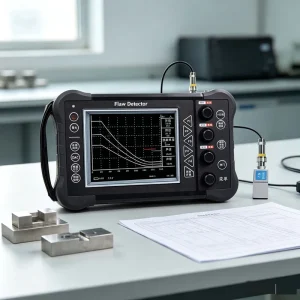 Handheld DK 900 Ultrasonic Testing Flaw Detector High Sensitivity Margin for Aerospace Metal Parts Inspection