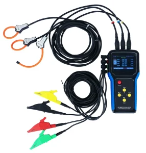 Handheld Data Logger ME435 Electric Energy Meter Three Phase Rogowksi Coil Current Clamp kwh Meter