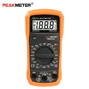 Handheld Digital Multimeter AC Voltage Diode Freguence Multimeter Volt Tester Test Current