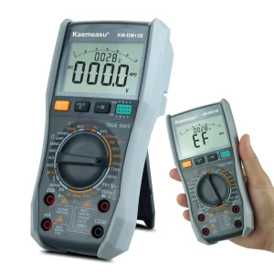 Handheld Digital Multimeter with NCV Detection and 20A Current Measurement