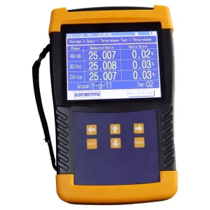 Handheld Digital TTR Meter 3 Phase Current Transformer Turns Ratiometer Transformer Turns Ratio Tester