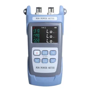 Handheld Fiber Optical PON UPC Power Meter 1310 1490 1550nm FTTX ONT OLT SC FC Interface Freely Replaceable Converter