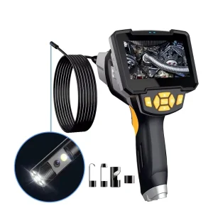 Handheld Industrial Car Endoscope 720p 4.3inch LCD Screen 8mm 8LED Endoscope Inspection Camera