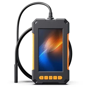 Handheld Industrial Endoscope Borescope Camera with Light 4.3” LCD Screen HD Digital Inspection Camera Waterproof