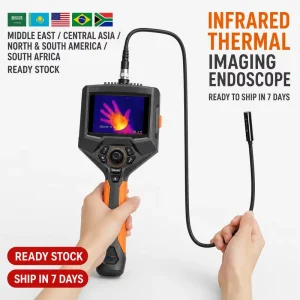 Handheld Infrared Thermal Imaging Industrial Video Endoscope IP65 Rating 5 inch HD Display 6+ Hour Battery Runtime for Equipment