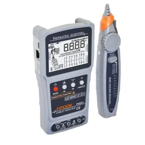 Handheld Line Finder LCD PK655C+ Multifunction Wire Tracker Electronic Network Measuring Instrument Cable Tester