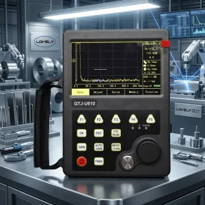 Handheld Ultrasonic Flaw Detector for Pipeline Steel Defect Detection