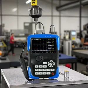 Handheld Ultrasonic Tester 1kg Rapid Detection of Internal Flaws IP54 Waterproof Rechargeable for Bolts Steel Structures