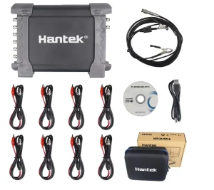 Hantek 1008c 8 Channels Oscilloscope Vehicle Testing Automotive Diagnostic Equipment Usb Automotive Oscilloscope