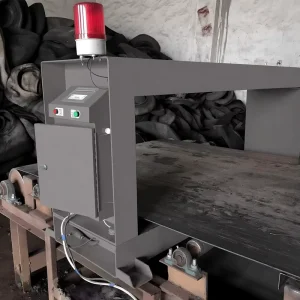 Heavy Duty Conveyor Belt Metal Detector for Mining Industry Waterproof Automatic Alarm Custom Color and Size